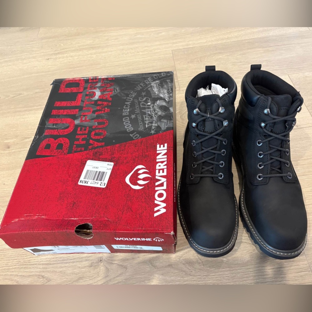 Wolverine Floorhand WP Boots - Black